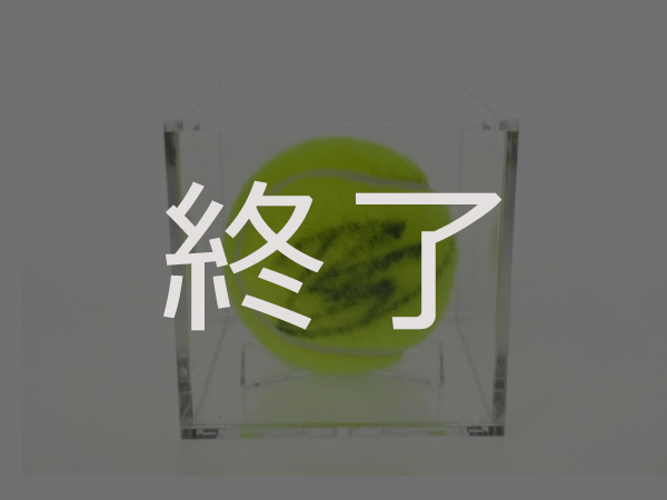 パブロ・アンドゥハル選手 直筆サイン入りテニスボール 終了