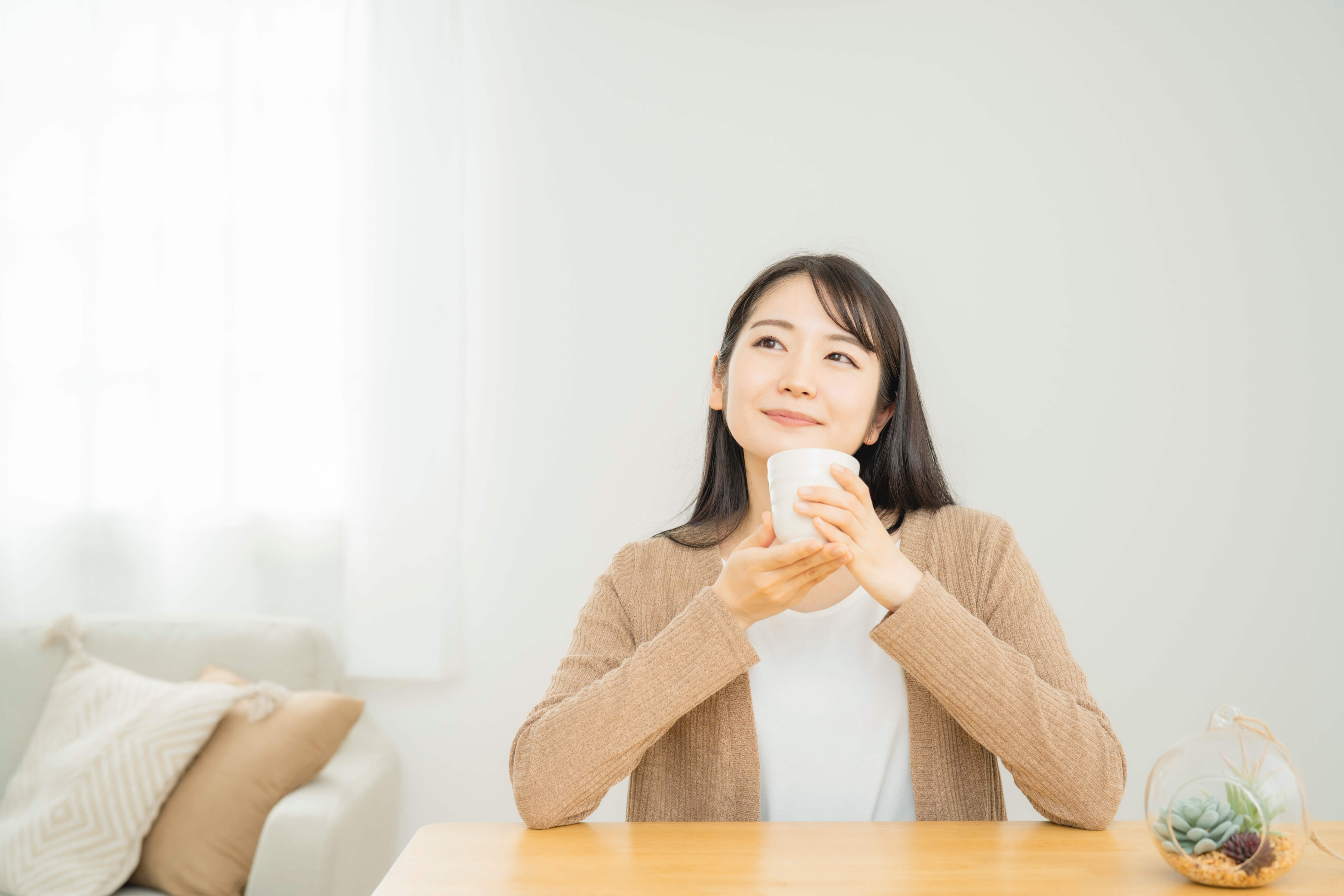 お家の女性