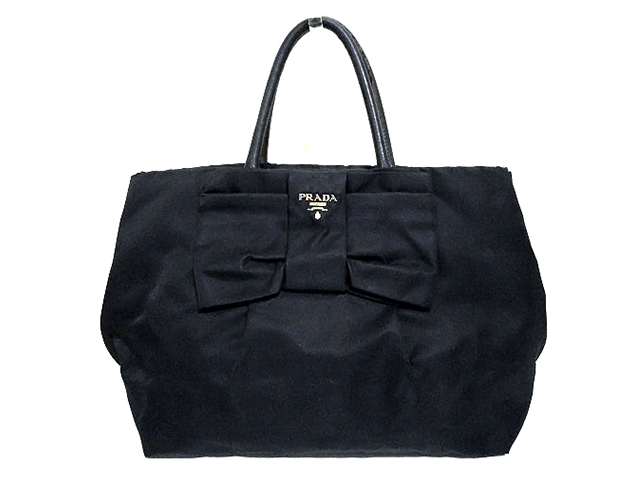PRADA(プラダ)トートバッグバッグ・リボン