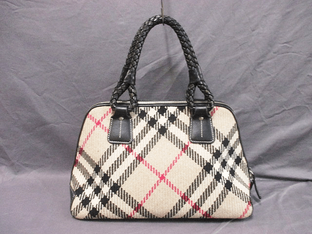Burberry(バーバリー)ハンドバッグ/チェック柄