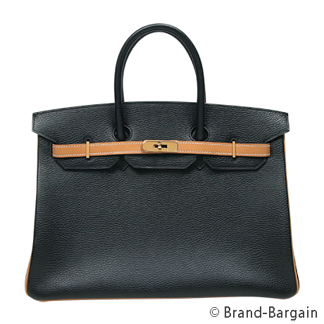 HERMES(エルメス）_バーキン35_ブラック×ナチュラル