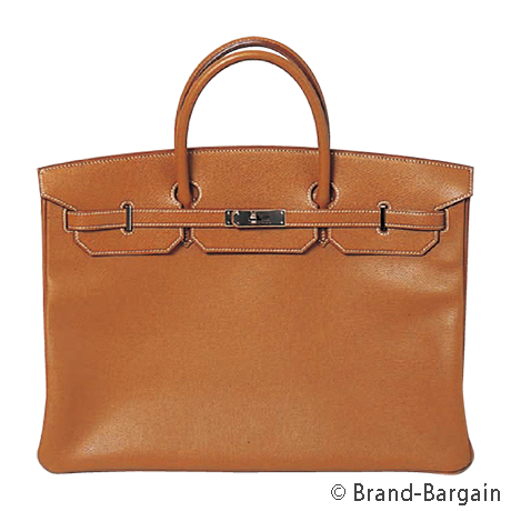 HERMES(エルメス)バーキン40_ヴォー・グレネ・クシュベル×ゴールド