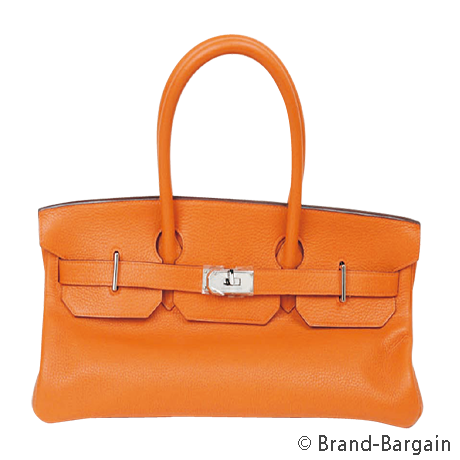HERMES(エルメス)ショルダーバーキン_ヴォー・クリスベ・トゴ×オレンジ