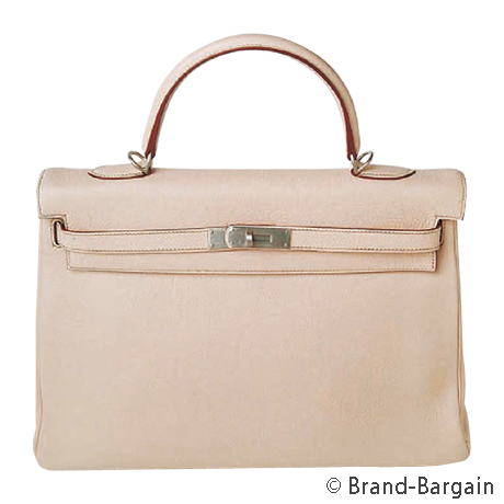 HERMES(エルメス）_ケリー35（内縫い）_ペールベージュ