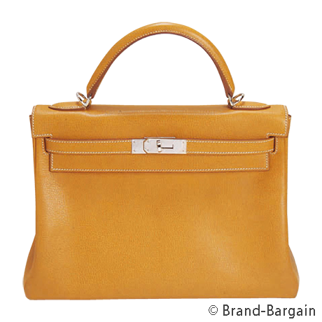 HERMES(エルメス）_ケリー35（内縫い）_ゴールド