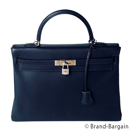 HERMES(エルメス）_ケリー35（内縫い）_インディゴ