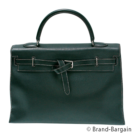 HERMES(エルメス)ケリー・フラット_ヴォー・スイフト×ブラック