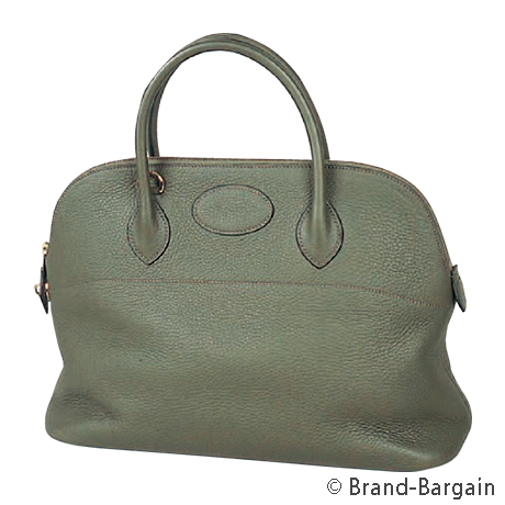 HERMES(エルメス）_ボリード37_オリーブグリーン