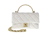 CHANEL(シャネル) スモールトップハンドルフラップバッグ
