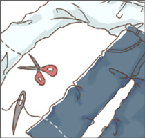 裾詰め・丈直し