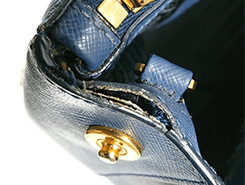 PRADA(プラダ) ハンドバッグ ガレリアスモールバッグ BN2863 ボロボロ