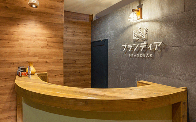 ブランディア恵比寿店 受付