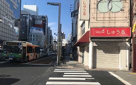 真っ直ぐ進む