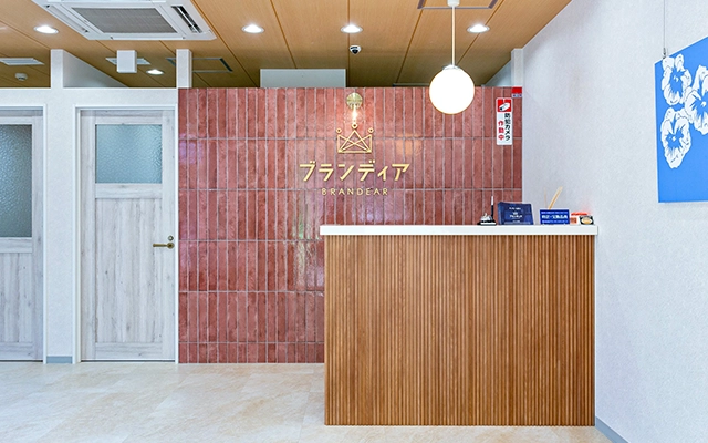 ブランディア自由が丘店 受付